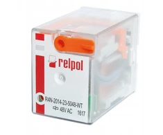 Relpol A00028 Pramoninė relė 4P 48V AC AgNi R4N-2014-23-5048-WT A00028
