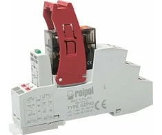 Relpol PUSH-IN sąsajos relė 2P 230V AC 8A AgNi PI84P-230AC-M93G-PS-2012 864847