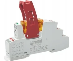 „Relpol Push-in“ sąsajos relė 2P 230VAC 8A AgNi PI84-230AC-M93G-PS-2012-01 864992