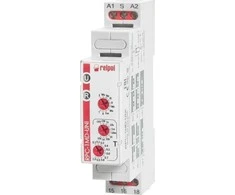 „Relpol“ daugiafunkcinė laiko relė 1P 12–240 VAC/DC 50/60 Hz RPC-1MD-UNI 863218