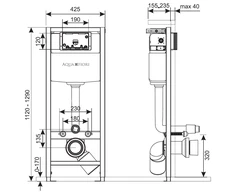 „Rėmelis KK-Pol Aquafiori Standard for Hanging Bowl“ (ZSP / M425 / 0 / K)