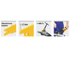 REMS SPECIALUS PJŪKLĖS 260 mm DANTAS 3,2 mm PLIENINIAM VAMZDIUI