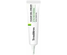 Ren Troubless Skaidrus gelinis kremas nuo odos netobulumų, 15 ml