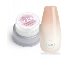 Reney Cosmetics Clavier Nailsology Baby Boomer nagų lakas 3w1 S01 Shimmer 3g
