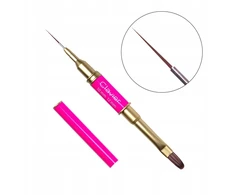 Reney Cosmetics Clavier Dvipusis teptukas dekoracijoms ir geliui Magenta 10mm ir 12mm #12