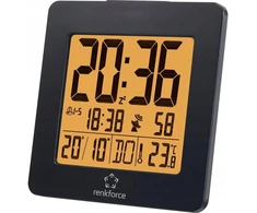 Renkforce renkforce Funk Wecker 4161c12 Juodas Alarmzeiten 2 (1383425)
