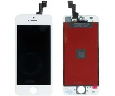 Renov8 LCD ekranas + jutiklinis ekranas, skirtas „iPhone 5s“ – baltas (AAA+ OEM ekranas)
