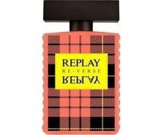 Replay Signature Re-Verse EDT tualetinis vanduo moterims, 50 ml