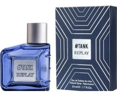 Replay #Tank EDT tualetinis vanduo vyrams, 50 ml