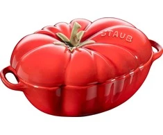 Staub Special Cocotte Maisto kepimo ir patiekimo indas, raudonos spalvos
