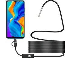 Endoskopo 3,9 mm HD apžiūros kamera „Android“ įrenginiams su USB-C