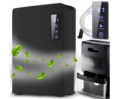 Retoo Oro sausintuvas 2200 ml, tylus drėgmės sugėriklis su laikmačiu ir LCD