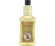 Vyriškas šampūnas 3 viename | Reuzel | Arbatmedis | Šampūnas - kondicionierius- kūno prausiklis 350 ml