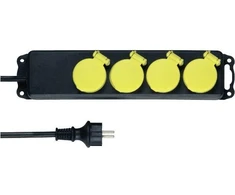 REV Multiple Socket Outlet IP44 4 kartus 1,4m