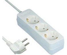 REV Socket linija 3 kartus 1,4 m balta