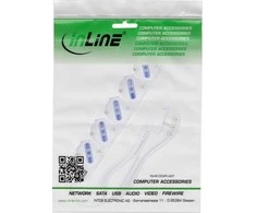 REV „InLine® ITALY“ maitinimo laidas, 6 kontaktų, su jungikliu, 1,5 m, baltas