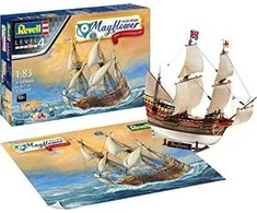 Revell Mayflower 400 m. jubiliejaus laivo modelis 1/83 dovanų rinkinys