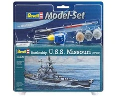 Revell Model Set Battleship U.S.S. - PLASTIKINIS modeliavimo rinkinys
