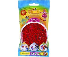 Revell Hama MIDI karoliukai 1000 karoliukų 207-22 Spalva tamsiai raudona