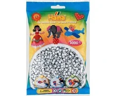 Revell Hama midi karoliukai 3000vnt šviesiai pilki