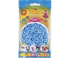 Revell Hama 207-46 midi karoliukai, 1000 vnt., pasteliniai mėlyni