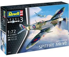 Revell - Spitfire Mk. Vb Dovanų Komplektas, 1/72, 63897