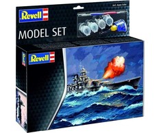 Revell Gneisenau mūšinis laivas 1:1200 – dovanų rinkinys su dažais