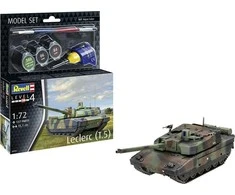 Revell Leclerc T5 tankas 1:72 dovanų rinkinys su dažais ir klijais