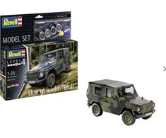 Revell Mercedes-Benz Wolf 1/35 surenkamas modelis dovanų rinkinys
