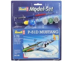 Revell - P-51D Mustang dovanų komplektas, 1/72, 64148