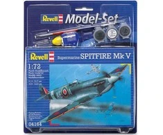 Revell - Spitfire Mk V dovanų komplektas, 1/72, 64164