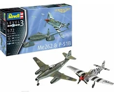 Revell Combat Set Me262 + P51B modelio rinkinys