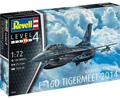 Revell Lockheed Martin F-16D Tiger Meet 2014 1/72 lėktuvo modelis