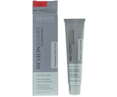 Revlon Revlonissimo Colorsmetique sojų baltymų ilgalaikiai plaukų dažai 33.20 Intensyvi tamsi bordo, 60 ml