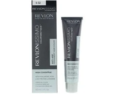 Revlon Revlonissimo Colorsmetique maitininantis Permanent Hair Dye 9.32 Very Light Golden Pearl Skirtas šviesiems plaukams, 60 ml