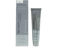 Revlon Revlonissimo Colorsmetique Hyaluronic Acid Permanent Hair Dye 8 Light Skirtas šviesiems plaukams, 60 ml