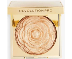 „Revolution Pro Pro Lustre Illuminating Blush Highlighter“ kompaktiškas skaistalų šviestuvas „Golden Rose“, 1 atspalvis, 9 g