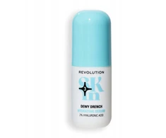 „Revolution Skincare Dewy Drench“ drėkinamasis veido serumas su hialurono rūgštimi (2 %), 30 ml