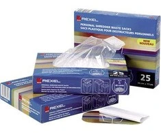 Maišai drožlėms Rexel naikikliams S-100 40l. 100vnt./pak.