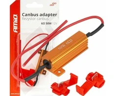 Canbus rezistorius LED lempoms 6ohm 50W amio-04094