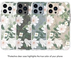 Rifle Paper Clear - dėklas skirtas Apple iPhone 13 Pro Willow