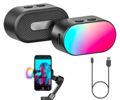 RGB magnetinė LED lempa, skirta „Smart S2 X Pro X XE XR V8“ stabilizatoriui / AOCHUAN P03