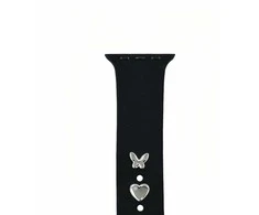 TFO Pin Charms set for watch straps butterfly sidabrinis