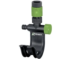 RIBIMEX sodo žarnos laikiklis su vandens skirstytuvu Ø 20 x 27 mm 3/4"