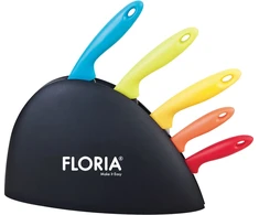 Richardson Floria ZLN1150 peilių rinkinys su stovu, 5 dalių