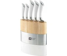Richardson Sheffield FUSION - 5 vnt peilis blokelis - baltas