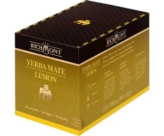 Richmont Yerba Mate citrinų žolelių arbata, 40 pakelių