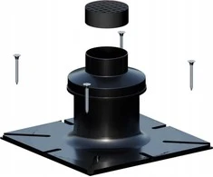 Ricomgas Kamino uždengimas plastikinis 30x30cm DN80