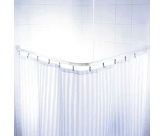 RIDDER Dušo užuolaidų strypas Universali 90x90x90cm Balta