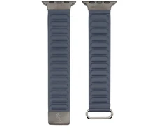 Riduria Siksniņa Connect laikrodis 38/40/41 mm su žievės formos sagtimi gale, magnetiniu prisisiurbimu, laikrodžio dirželis Indigo spalvos, Mėlyna CONAPP38CBMI